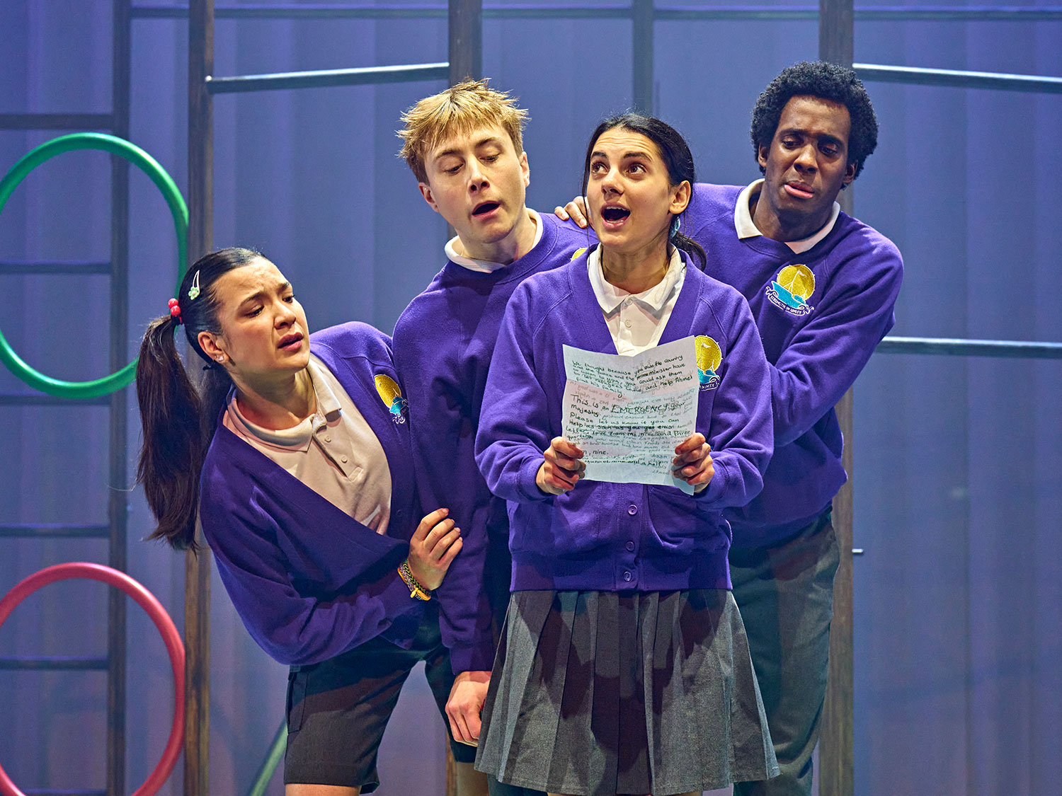 The Boy at the Back of the Class. Production photo by Manuel Harlan (@manuelharlanphotography)