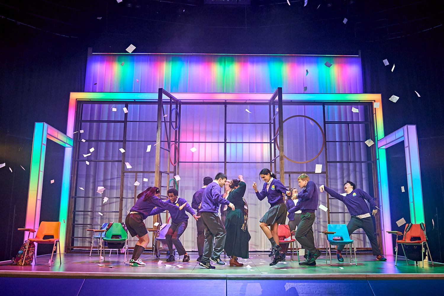 The Boy at the Back of the Class. Production photo by Manuel Harlan (@manuelharlanphotography)